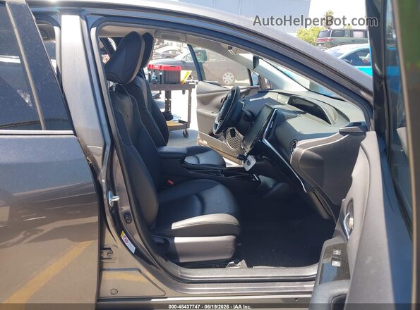 JTDKARFPXJ3089767 2018 TOYOTA PRIUS PRIME Gray Widok wnętrza z przodu