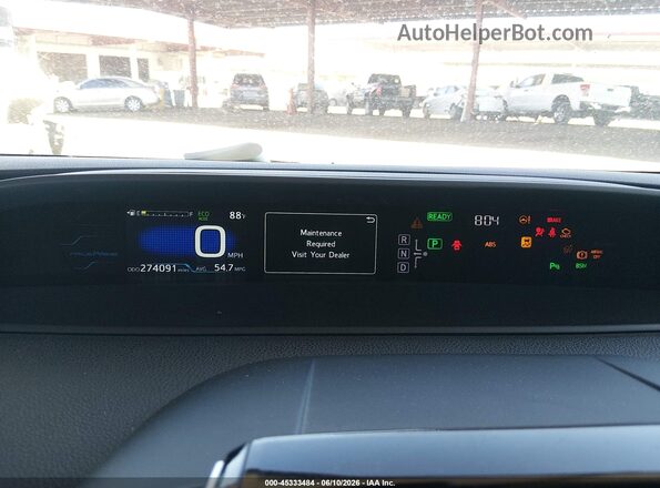 JTDKARFPXJ3098596 2018 TOYOTA PRIUS PRIME Gray Rear seats view