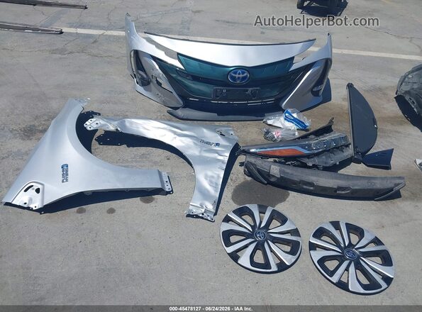 JTDKARFPXK3111672 2019 TOYOTA PRIUS PRIME Серебряный Вид щитка приборов