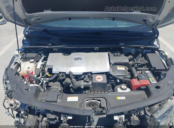 JTDKARFPXK3111672 2019 TOYOTA PRIUS PRIME Серебряный Вид сзади