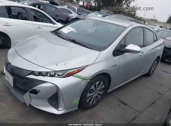 JTDKARFPXL3154166 2020 TOYOTA PRIUS PRIME Серебряный Передняя левая четверть