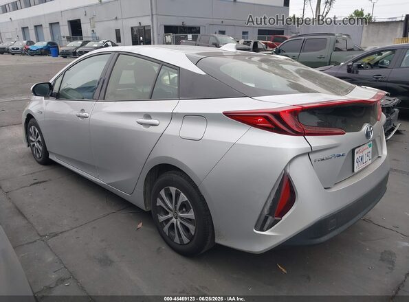 JTDKARFPXL3154166 2020 TOYOTA PRIUS PRIME Серебряный Задняя левая четверть
