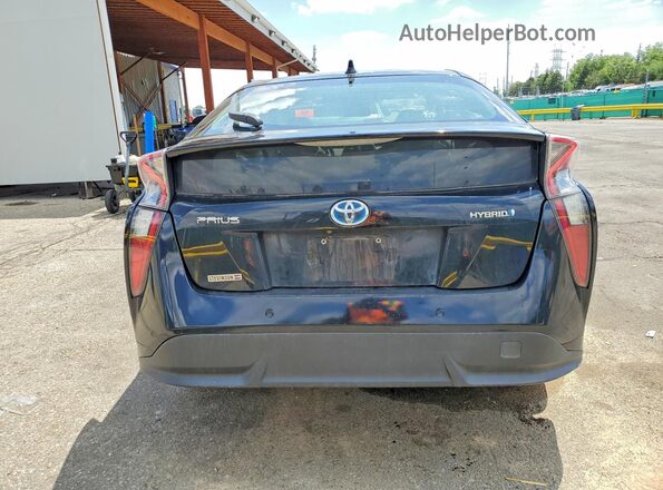 JTDKARFU0H3029500 2017 TOYOTA PRIUS Black Rear view