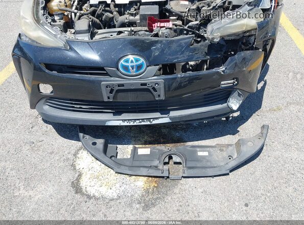 JTDKARFU1K3086991 2019 TOYOTA PRIUS Черный Вид спереди