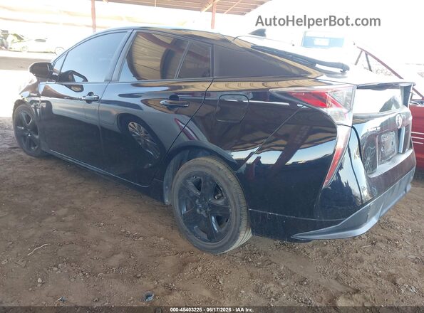 JTDKARFU2G3003155 2016 TOYOTA PRIUS Черный Задняя левая четверть