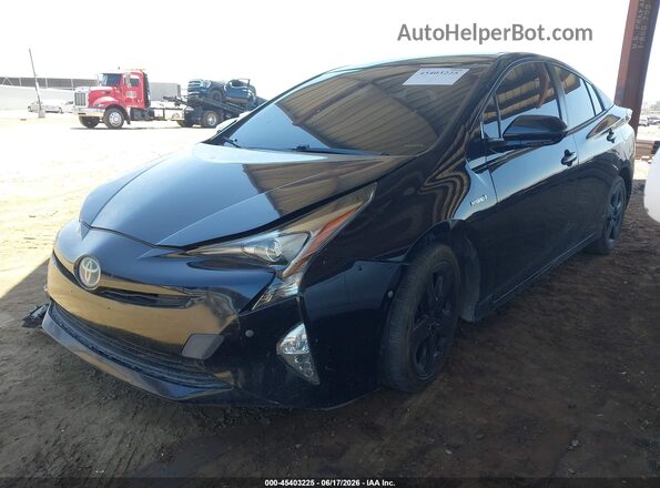 JTDKARFU2G3003155 2016 TOYOTA PRIUS Черный Передняя левая четверть