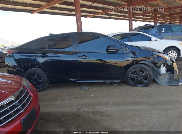 JTDKARFU2G3003155 2016 TOYOTA PRIUS Черный Вид задней части салона