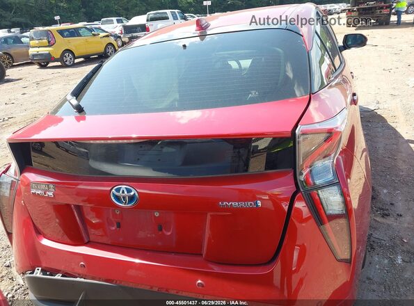 JTDKARFU2G3519208 2016 TOYOTA PRIUS Красный 
