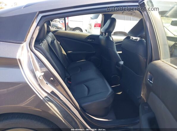 JTDKARFU2K3090712 2019 TOYOTA PRIUS Gray Widok naklejki z numerem VIN