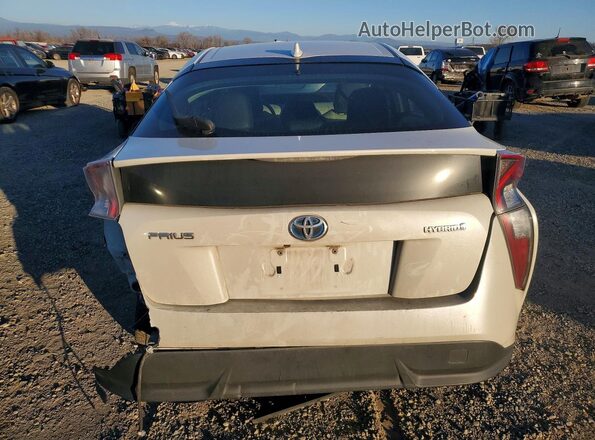 JTDKARFU3G3510985 2016 TOYOTA PRIUS White Vista trasera