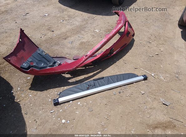 JTDKARFU3H3528047 2017 TOYOTA PRIUS Red Widok zestawu wskaźników