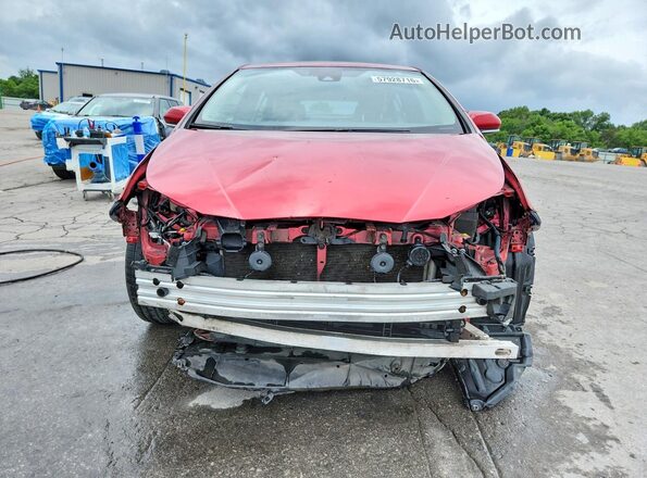 JTDKARFU3H3529862 2017 TOYOTA PRIUS Red Դիմացի տեսք