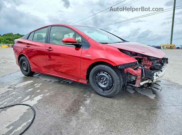 JTDKARFU3H3529862 2017 TOYOTA PRIUS Red Առջևի աջ