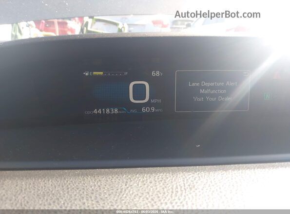 JTDKARFU3L3119054 2020 TOYOTA PRIUS Gray Vista de los asientos traseros