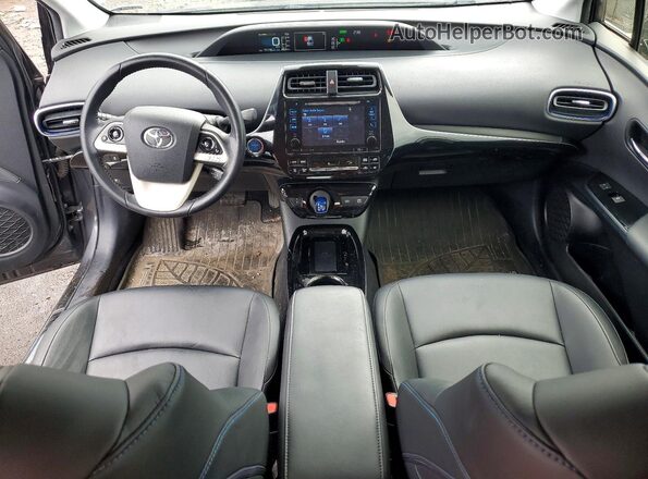 JTDKARFU4H3038202 2017 TOYOTA PRIUS Gray Առջևի վահանակի տեսք