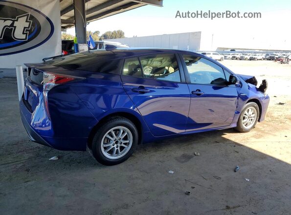 JTDKARFU4J3547647 2018 TOYOTA PRIUS Blue Rear right