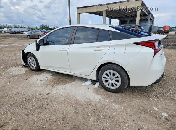 JTDKARFU4K3083325 2019 TOYOTA PRIUS White უკანა მარცხენა
