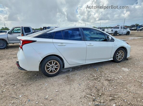 JTDKARFU4K3083325 2019 TOYOTA PRIUS White უკანა მარჯვენა