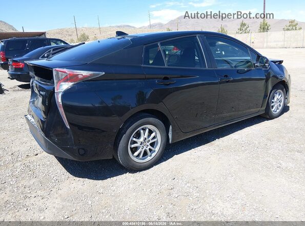 JTDKARFU5H3043294 2017 TOYOTA PRIUS Black Tył prawy