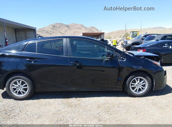 JTDKARFU5H3043294 2017 TOYOTA PRIUS Black Widok wnętrza z tyłu