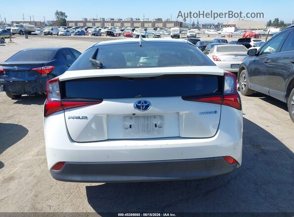 JTDKARFU5K3077940 2019 TOYOTA PRIUS White 