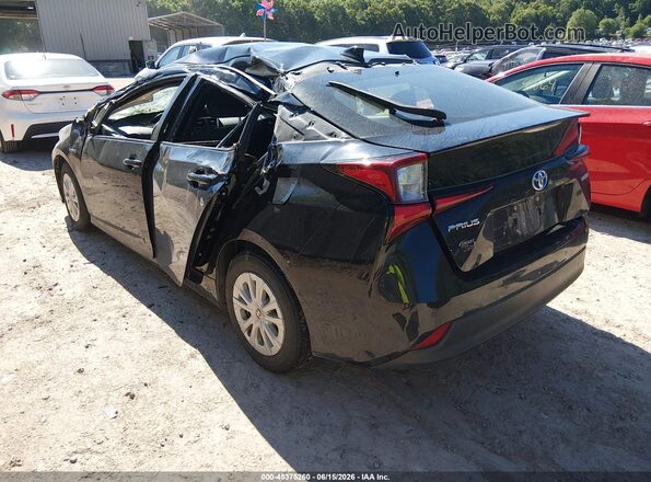 JTDKARFU6K3100240 2019 TOYOTA PRIUS Black Trasero izquierdo