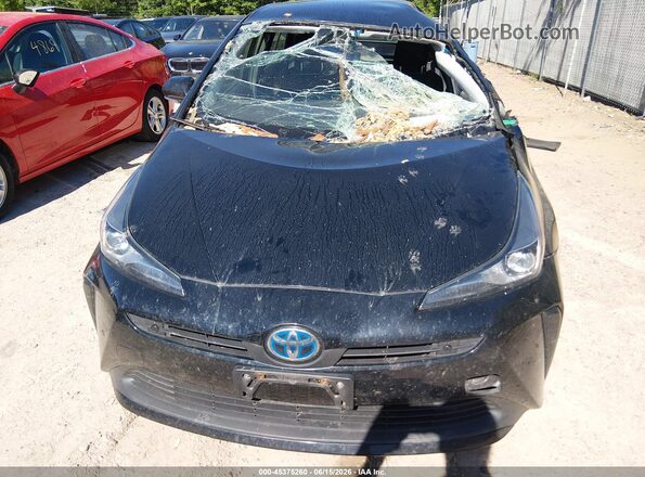 JTDKARFU6K3100240 2019 TOYOTA PRIUS Black Vista del cuadro de instrumentos
