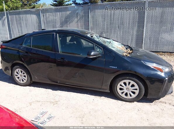JTDKARFU6K3100240 2019 TOYOTA PRIUS Black Vista interior trasera