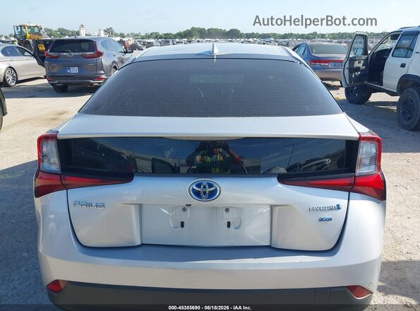 JTDKARFU6K3101534 2019 TOYOTA PRIUS Серебряный 