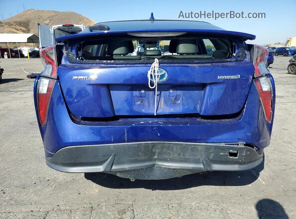 JTDKARFU7G3510035 2016 TOYOTA PRIUS Blue 