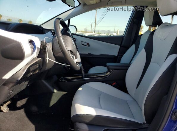JTDKARFU7G3510035 2016 TOYOTA PRIUS Blue 
