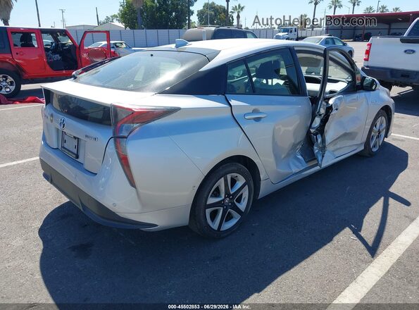 JTDKARFU7H3050831 2017 TOYOTA PRIUS Silver Rear right