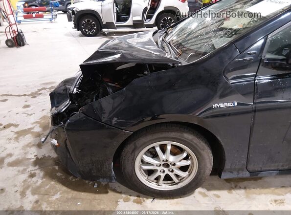 JTDKARFU9J3545487 2018 TOYOTA PRIUS Black Widok z przodu