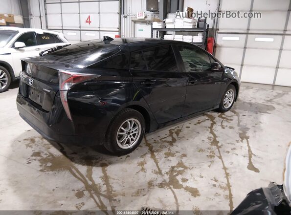 JTDKARFU9J3545487 2018 TOYOTA PRIUS Black Tył prawy