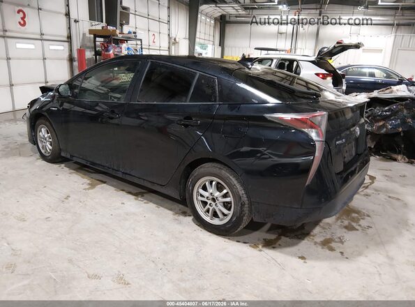 JTDKARFU9J3545487 2018 TOYOTA PRIUS Black Tył lewy