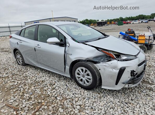 JTDKARFU9L3108897 2020 TOYOTA PRIUS Silver Delantero derecho