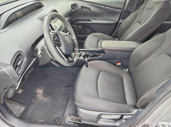 JTDKARFU9L3108897 2020 TOYOTA PRIUS Silver Vista interior delantera