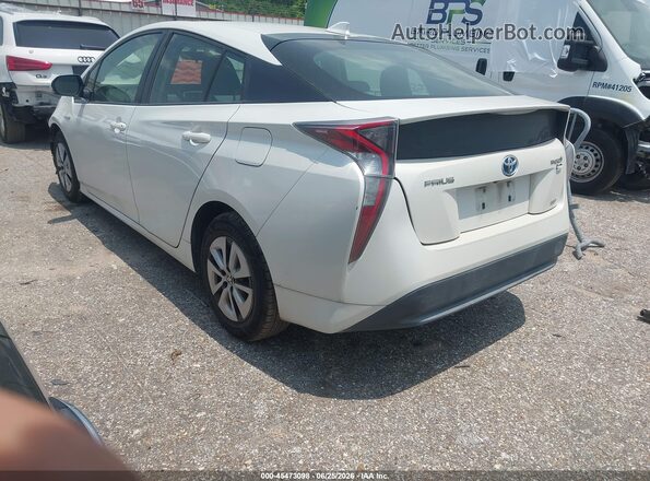 JTDKARFUXG3026909 2016 TOYOTA PRIUS White Rear left