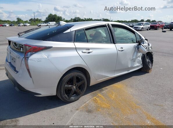 JTDKARFUXG3027252 2016 TOYOTA PRIUS Серебряный Задняя правая четверть