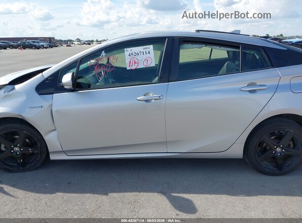 JTDKARFUXG3027252 2016 TOYOTA PRIUS Серебряный Панорамный вид салона 360°