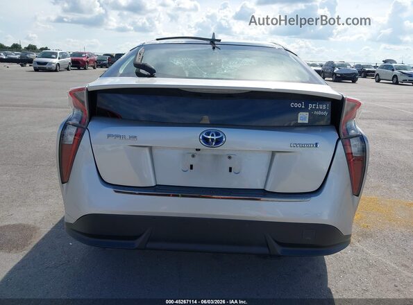 JTDKARFUXG3027252 2016 TOYOTA PRIUS Серебряный 
