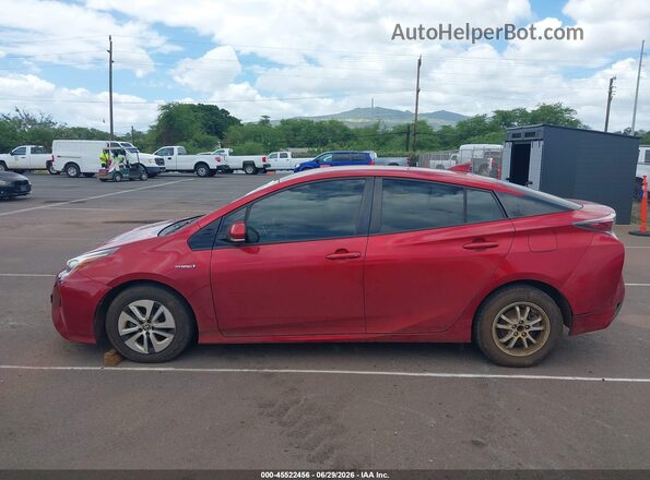 JTDKARFUXG3514032 2016 TOYOTA PRIUS Red 