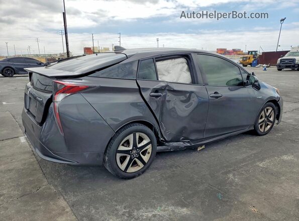 JTDKARFUXH3532791 2017 TOYOTA PRIUS Gray უკანა მარჯვენა