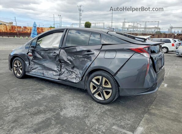 JTDKARFUXH3532791 2017 TOYOTA PRIUS Gray უკანა მარცხენა