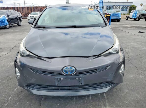 JTDKARFUXH3532791 2017 TOYOTA PRIUS Gray წინა ხედი