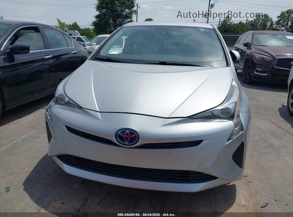 JTDKARFUXH3540292 2017 TOYOTA PRIUS Silver Սարքավորումների վահանակի տեսք