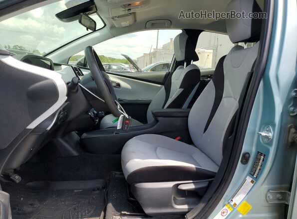 JTDKARFUXK3099402 2019 TOYOTA PRIUS Blue Front interior view