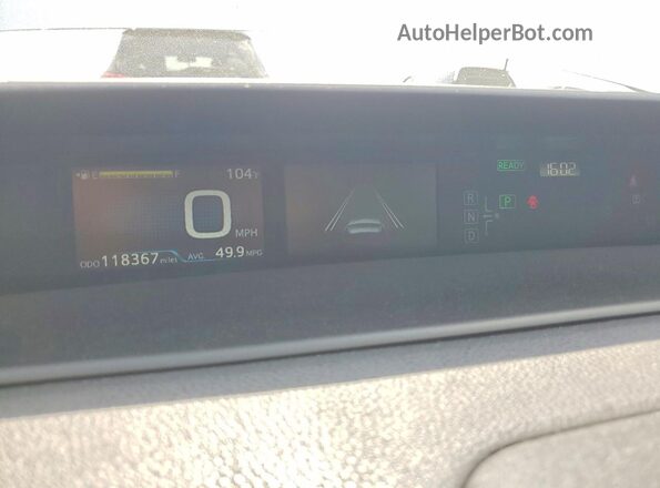 JTDKARFUXL3119147 2020 TOYOTA PRIUS Silver 