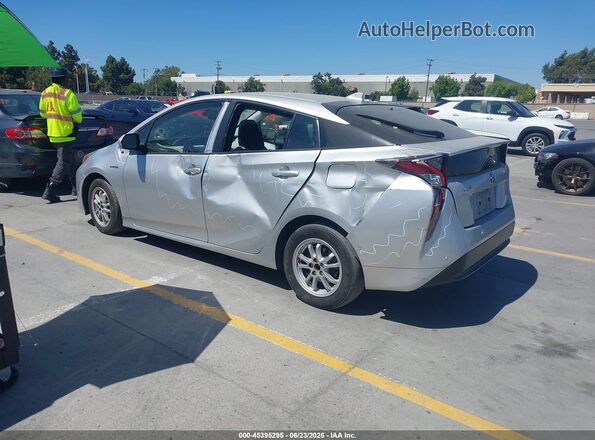 JTDKBRFU6H3574792 2017 TOYOTA PRIUS Gray Задня ліва чверть