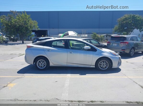 JTDKBRFU6H3574792 2017 TOYOTA PRIUS Gray Вид задньої частини салону